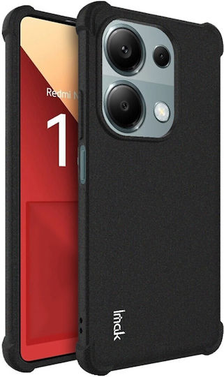 Case for Xiaomi Redmi Note 13 Pro 4G / Poco M6 Pro Imak Airbag Matte Series with Reinforced Corners from Premium Durable TPU Black