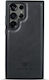 Samsung Galaxy S24 Ultra 5g Dg.ming Pu Leather Sockproof Series Hard Plastic Back cu căptușeală din piele negru