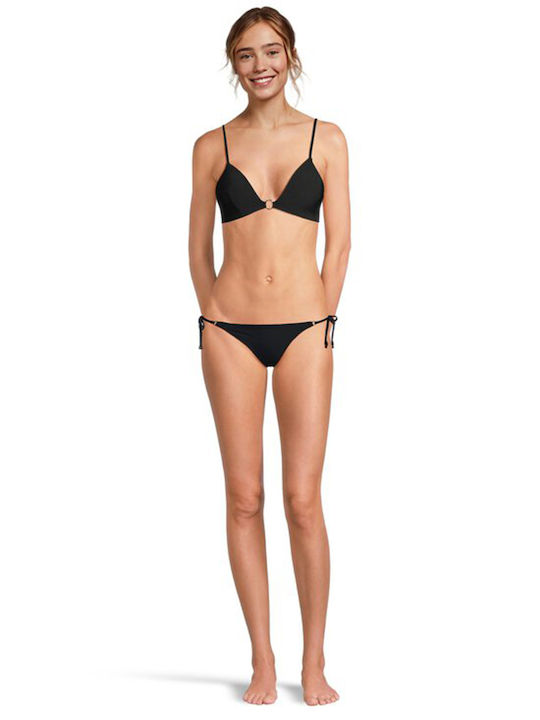 Calvin Klein Bikini String με Κορδονάκια Black