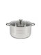 Heinner Deep Stainless Steel Pot 12lt / 30cm
