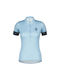 Scott Kurze Ärmel Radtrikot Blau