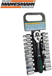 Mannesmann M29106 Комплект Кестени с Орехчета 1\2" 22 Бройки