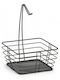 Zeller Fruitieră Metalic Negru 26x26x36buc
