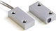 Wired Contact Sensor Metallic 47x20x10mm 10 Pieces