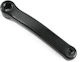 Iron bracelet with lamination 152mm Black