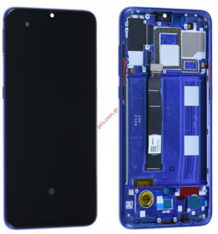 Xiaomi Mi 9 Дисплей и дигитайзер в син цвят