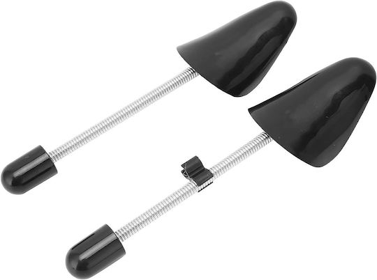 Set Of 2 Shoe Wedges, Zola®, Solid Plastic, Adjustable, Size 35-41, Black