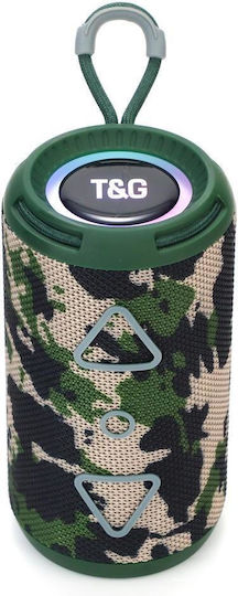 T&G Ηχείο Bluetooth 16W με Ραδιόφωνο Camouflage TG-656