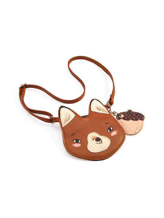 Djeco Kinder Rucksack Umhängetasche Fuchs