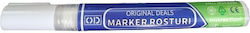 Marker Permanent Alb 14mm Marker Permanent Alb 14mm