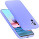 4g Note 10s Back Cover Σιλικόνης Λιλά (Redmi No...