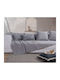 Nef-Nef Homeware Aronia Zweisitzer-Sofa Überwurf 170x250cm Grau