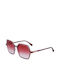 Karl Lagerfeld Women's Sunglasses with Burgundy Plastic Frame and Burgundy Gradient Lens KL6083S-626