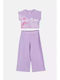 Joyce Kids Set with Pants Summer 2pcs Purple