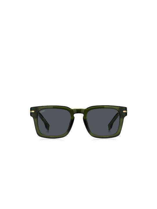 Hugo Boss Sunglasses with Green Plastic Frame a...