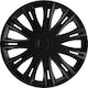 Capace De Roți Spark Bl 4 Bucăți Negru 15''