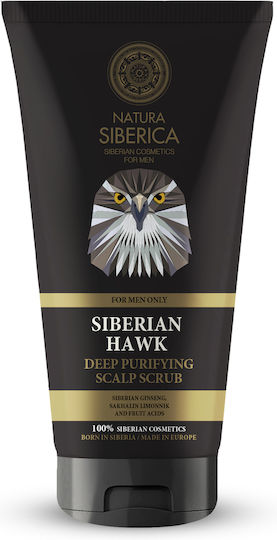 Natura Siberica Men Deep Purifying Siberian Hawk Scalp Scrub 150ml
