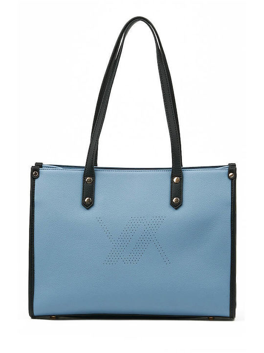 Verde Women's Bag Shoulder Blue