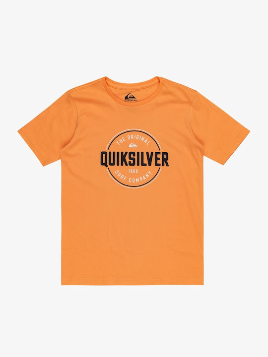 Quiksilver Παιδικό T-shirt Tangerine Circle Up