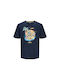 Jack & Jones Junior Παιδικό T-shirt Μπλέ