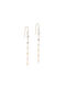 Enamel Copenhagen Earrings made of Silver Gold Plated