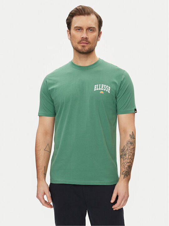 Ellesse T-shirt Bărbătesc cu Mânecă Scurtă Verde