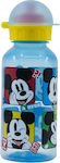 Stor Sticlă pentru Copii Mickey Plastic 370ml