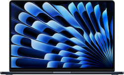 Apple MacBook Air 15" (2024) 15.3" Retina Display (M3-8-core/16GB/512GB SSD) Midnight (UK Keyboard)