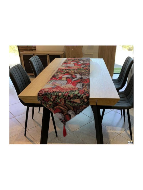 Christmas Tablecloth Runner Fabric L40xW180cm 1pcs