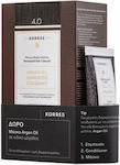 Korres Argan Oil Advanced Colorant 4.0 Chestnut & Doric Mască de ulei de argan pentru după vopsire în mărime specială, 40ml