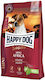 Happy Dog Africa 4kg Trockenfutter für Hunde kleiner Rassen mit Fleisch, Kartoffeln, Geflügel, Leber und Apfel
