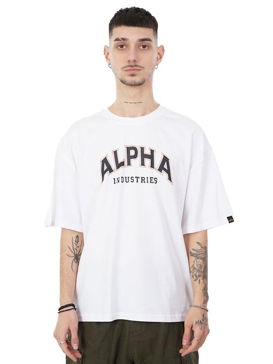 Alpha Industries Tricou Alb