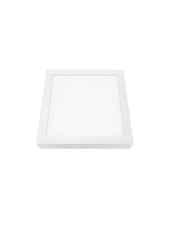 Aca Square LED Panel 18W with Natural White Light 4000K 20.8x20.8cm