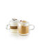 Luigi Ferrero Set of Cups Tea Glass Brown 280ml 1006344 2pcs