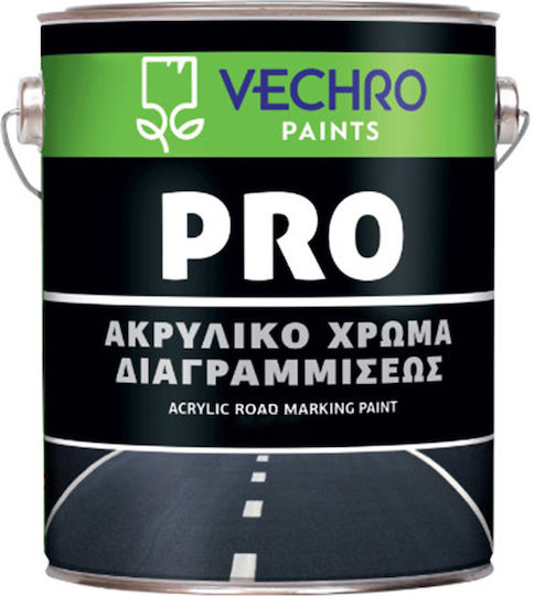 Vechro Χρώμα Διαγραμμίσεων Ακρυλικό Κίτρινο 25kg 185101050018