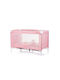 Chipolino Capri Playpen with Mattress Princess Pink 125x65cm