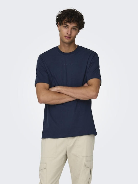 Only & Sons Tricou Albastru