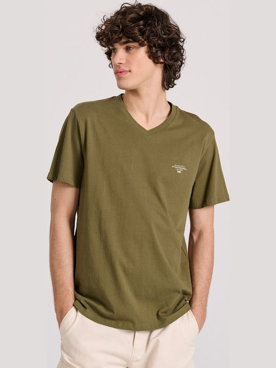 Funky Buddha T-shirt Χακί