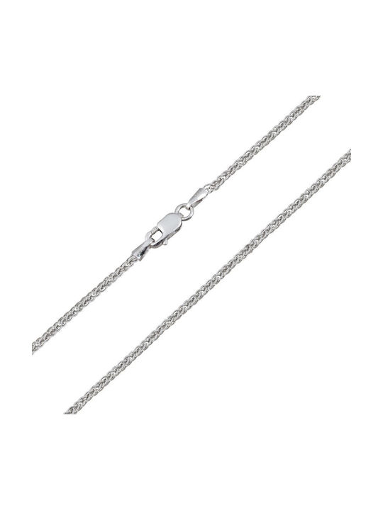 Αλ000464 * White Gold Chain Neck 14K