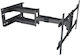 Multibrackets M Universal Long Reach Arm 910mm HD Dual Βάση Τηλεόρασης Τοίχου με Βραχίονα έως 80" και 60kg Μαύρο