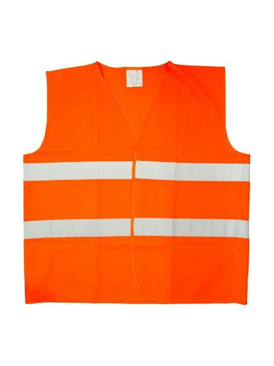 Slh Warning Waistcoat - Orange