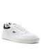 Lacoste Lineset Herren Sneakers Wht / Dk Grn 46SMA00451R5