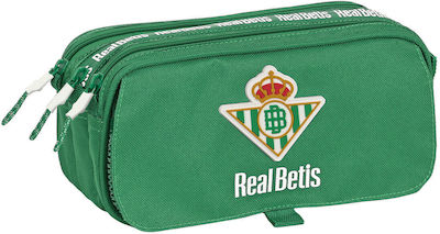 Διπλή Κασετίνα Real Betis Balompié Πράσινο 21,5 X 10 X 8 Cm