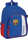 Ученическа Раница F.c. Barcelona Синя Бордо 27 X 33 X 10 См