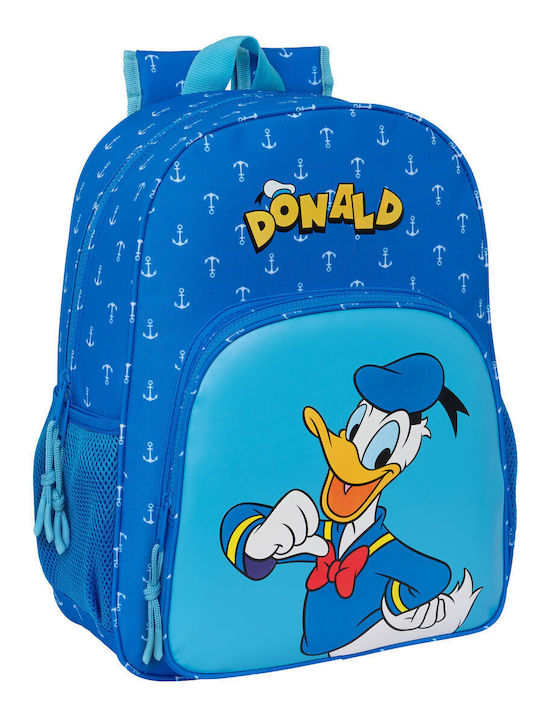 Donald Schulranzen Blau 33 x 42 x 14 cm