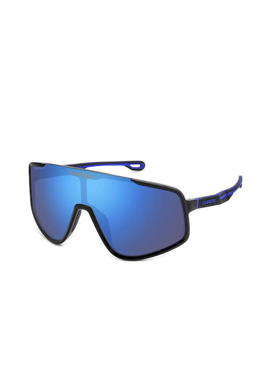 Carrera Sonnenbrillen mit Schwarz Rahmen und Blau Spiegel Linse 4017/S D51/Z0