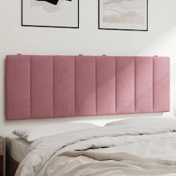 vidaXL Fabric Pink Bed Headboard Cushion 140x45cm