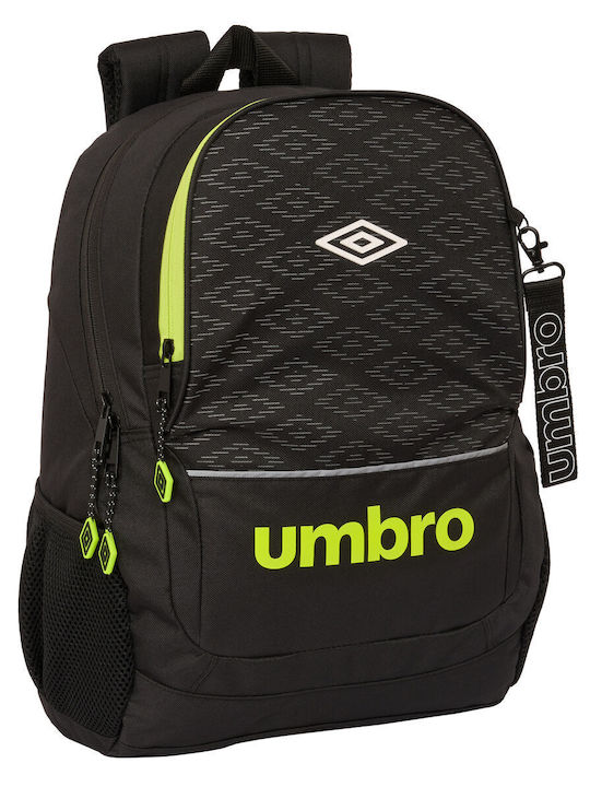 Ученическа чанта Umbro Lima Lima Black 32 X 44 X 16 см