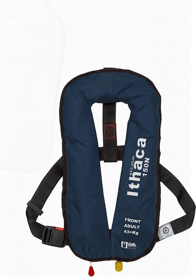 Veste de salvare gonflabilă Solas cu 1 automat și 1 mecanism manual cu Anvil 160n - albastru