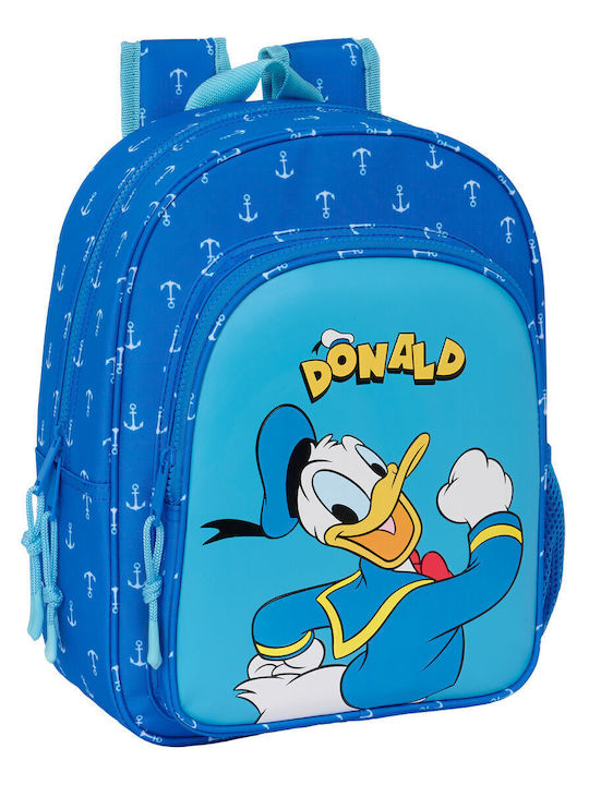 Ghiozdan Scoala Donald Albastru 26 X 34 X 11 Cm Ghiozdan Scoala Donald Albastru 26 X 34 X 11 Cm